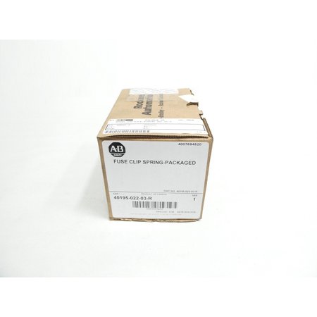 ALLEN BRADLEY Fuse Clip Spring-Packaged Other Electrical Component 40195-022-03-R